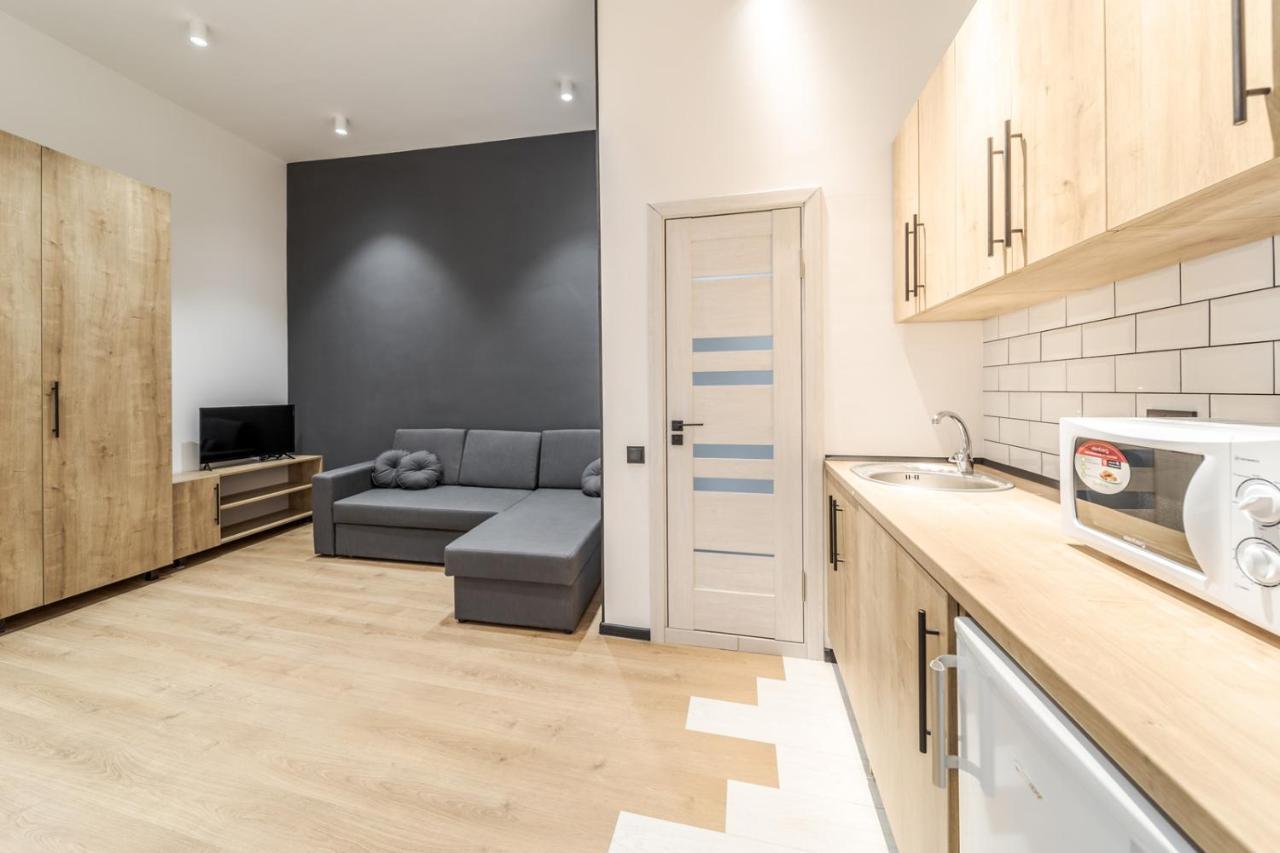 Modern Apartment In The Old City Lemberg Exterior foto