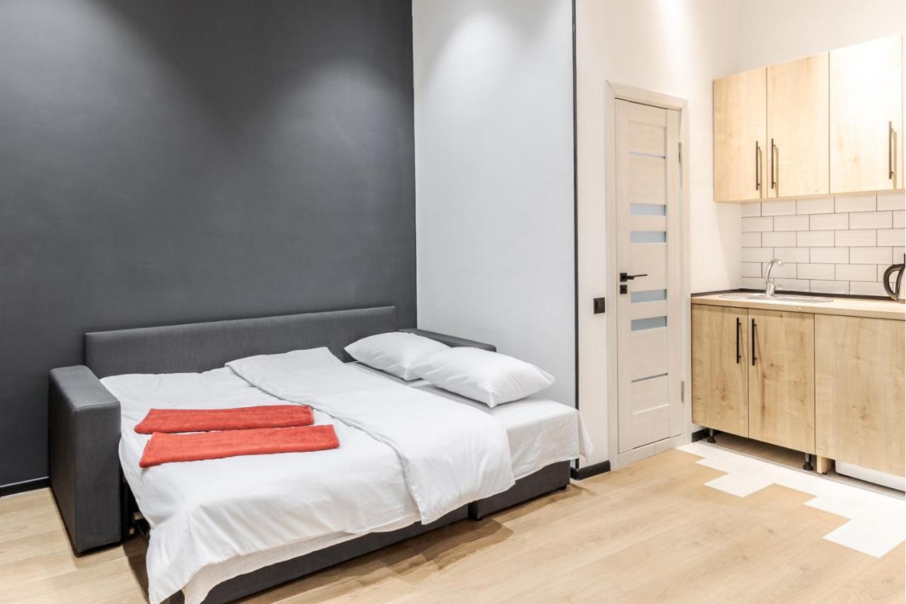 Modern Apartment In The Old City Lemberg Exterior foto