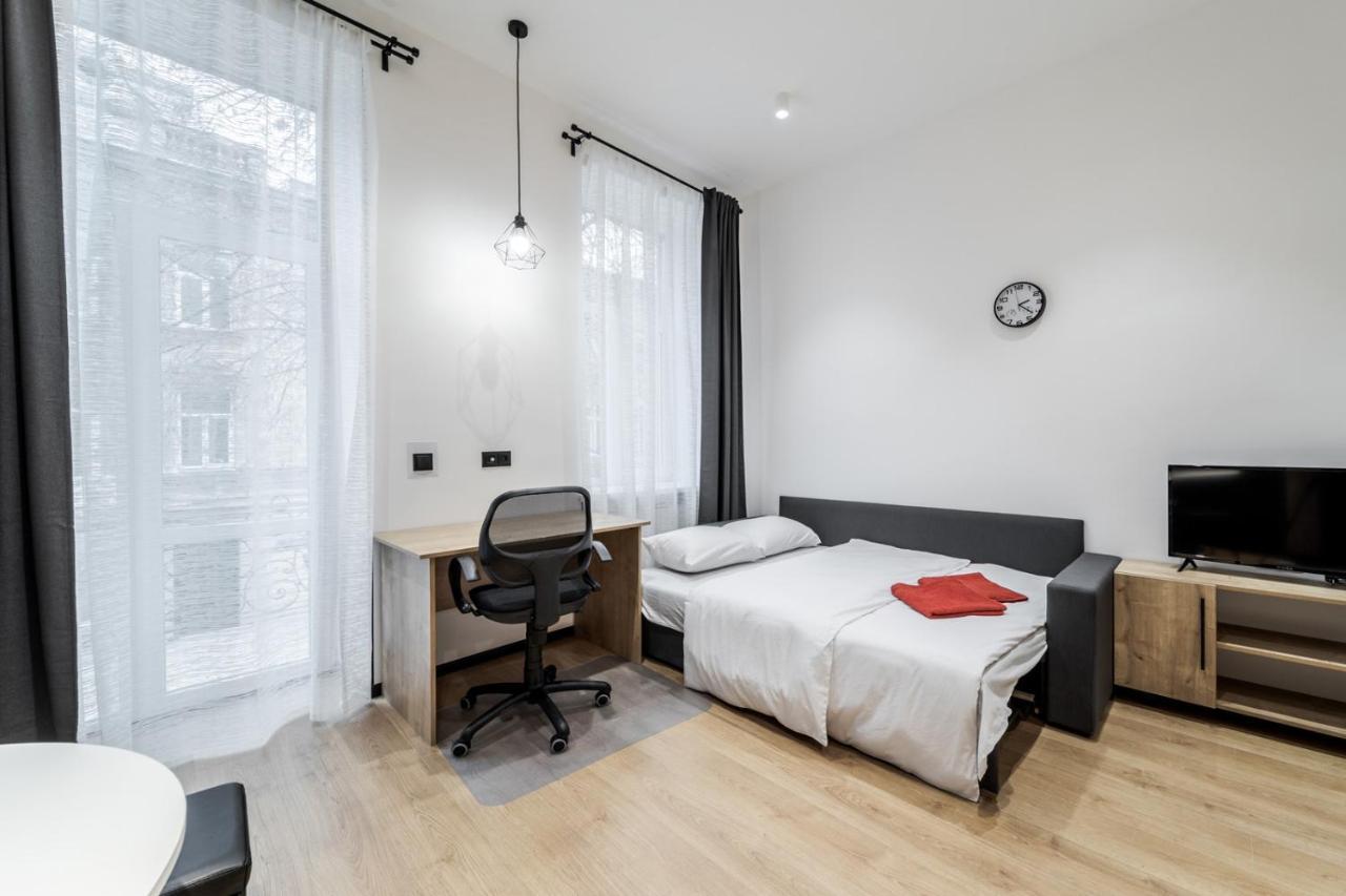 Modern Apartment In The Old City Lemberg Exterior foto
